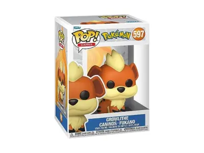 Funko pop! Igre: Pokemon - Growlithe - Zbirka vinilne figure - Ideja za darila - uradno blago - igrače za otroke in odrasle - oboževalci video iger -