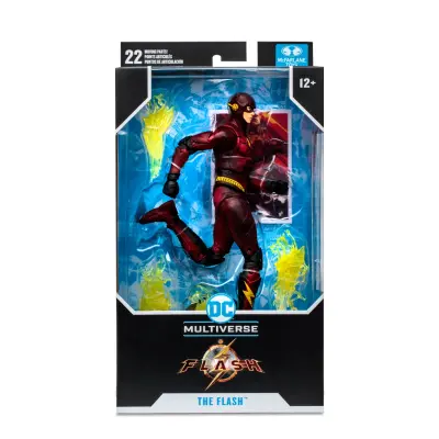 FIGURA MCFARLANE DC COMICS THE FLASH PELICULA FLASH TRAJE BATMAN