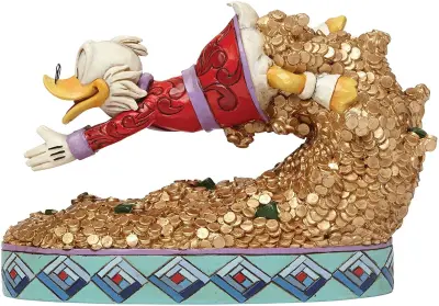 DISNEY FIGURICA DONALD DUCK SE POTAPLJA V ZAKLAD