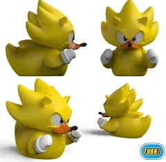 TUBBZ Sonic The Hedgehog Super Sonic zbirateljska vinilna figura Duck - Uradno blago Sonic The Hedgehog - TV, filmi in video igre