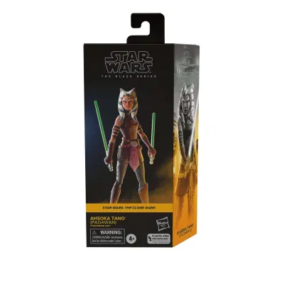 FIGURA STAR WARS THE CLONE AHSOKA TANO PADAWAN SERIJA ČRNA