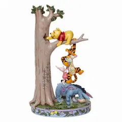 DISNEY FIGURICA WINNIE THE POOH, IGOR, TIGVER IN PUJSEK V MEDENEM DREVESU