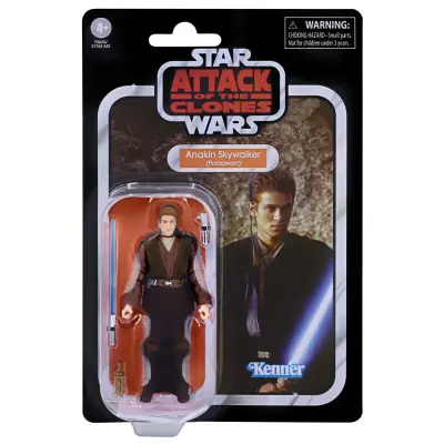 Igrača Star Wars Hasbro The Vintage Collection Anakin Skywalker (Padawan), 9,5-cm merilo figura Attack of the Clones, večbarvna (F5633)