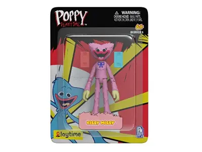 Bizak Poppy Playtime 13cm Kissy Missy Articulirana akcijska figura, ki prihaja z dodatki, kot v videoigri, različni liki za zbiranje, starih 6 let (64