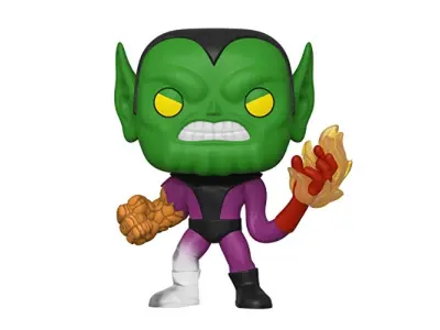 Funko pop! Marvel: Fantastic Four - Super -Scrull - Collectable Vinil figura - Ideja za darilo - uradno blago - Igrače za otroke in odrasle - oboževal