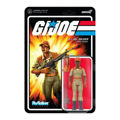 FIGURA REACTION GI JOE ŽENSKA COMBAT ENGINEER KRATKI LASJE RJAVA