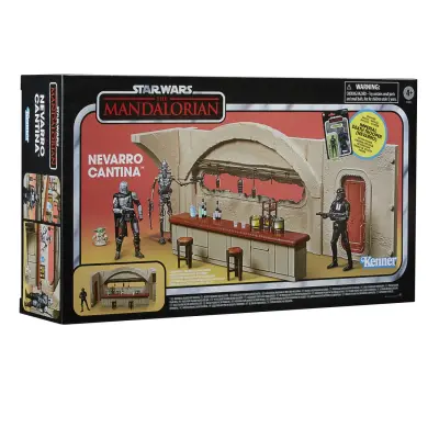 Star Wars Hasbro The Vintage Collection The Mandalorian Nevarro Cantina Playset, Imperial Death Trooper (Nevarro) akcijska figura