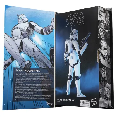 HASBRO Star Wars Black Series figurica SCAR Trooper Mic 15 cm