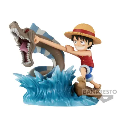 FIGURA WORLD ZBIRATELJSKA ENODELNA OPICA D LUFFY VS REY DEL MAR