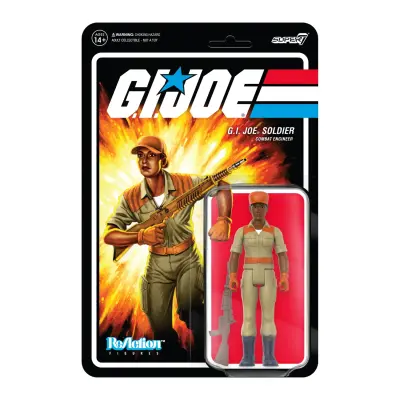 FIGURA REACTION GI JOE ŽENSKA COMBAT ENGINEER BUN HAIR BROWN