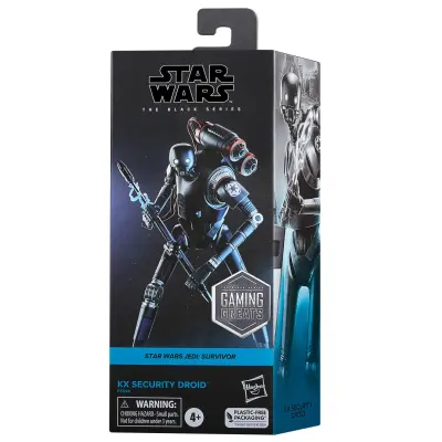 FIGURICA VOJNE ZVEZD JEDI PREŽELEL VARNOSTNI DROID ČRNA SERIJA