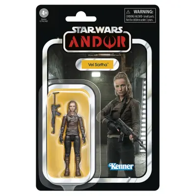 Igrača Hasbro Star Wars Wars The Vintage Collection Vel Sartha, 3,75-palčna figura Wars: Andor za otroke, stare 4 leta in več, F5624, večbarvna