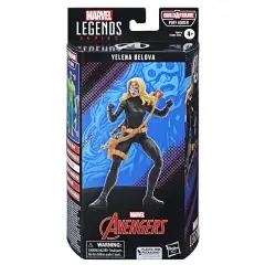 Serija Marvel Hasbro Legends: Yelena Belova Black Widow, Klasična akcijska figura Comic Legends, 15 cm
