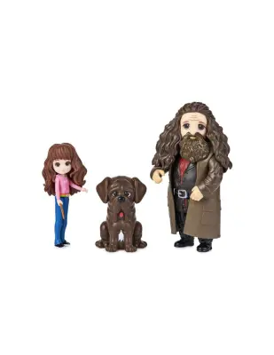 HARRY POTTER ČAROBNI MINIS KOMPLET FIGURIC HERMIONE IN HAGRIDA
