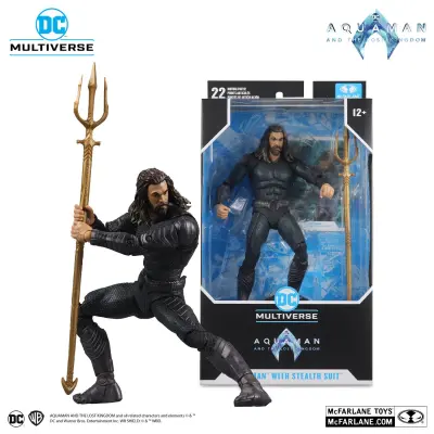 MCFARLANE FIGURICA DC COMICS AQUAMAN IN IZGUBLJENO KRALJESTVO AQUAMAN KAMUFLAŽNA OBLEKA
