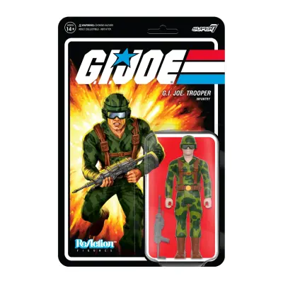 OČALA FIGURA REACTION GI JOE TROOPER ROZA