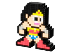 PDP Pixel Pals DC Comics Wonder Woman zbirateljska figura, rdeča/bela/rumena/modra, 8,8 x 11,2 x 15,9 cm