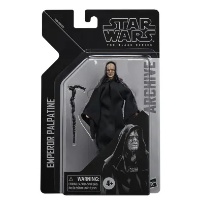 Star Wars Hasbro The Black Series Archive Emperor Palpatine Toy Scale Return of the Jedi Akcijska figura, otroci, večbarvna, ena velikost, 6-palčna