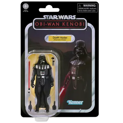 Star Wars Hasbro The Vintage Collection Darth Vader (The Dark Times) Igrača, 3,75-palčna figurica Obi-Wan Kenobija, večbarvna (F4475)