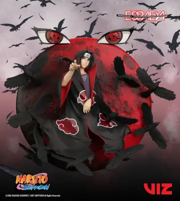 NARUTO SHIPPUDEN ITACHI UCHIHA BREACH FIGURICA