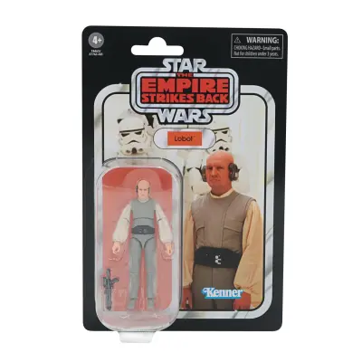 Star Wars Hasbro The Vintage Collection Lobot Toy, 9,5 cm Scale The Empire Strikes Back Figura za starost 4 leta in več