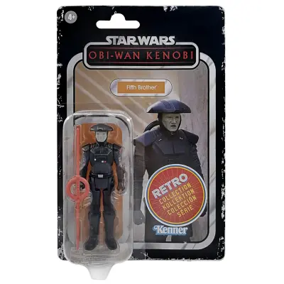 Star Wars Hasbro Retro Collection Fifth Brother Toy 3,75-palčna figurica Obi-Wan Kenobi Igrača za otroke, stare 4 leta in več, večbarvna, ena velikost