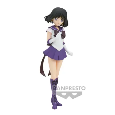 SAILOR MOON ETERNAL SUPER SAILOR SATURN FIGURICA Z BLEŠČICAMI IN GLAMORS
