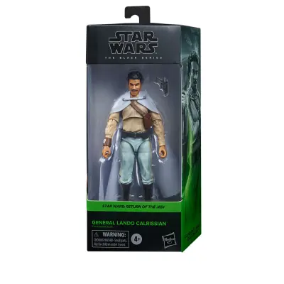 Star Wars The Black Series General Lando Calrissian Igrača 6-palčna zbirateljska figura Return of the Jedi, otroci stari 4 leta in več