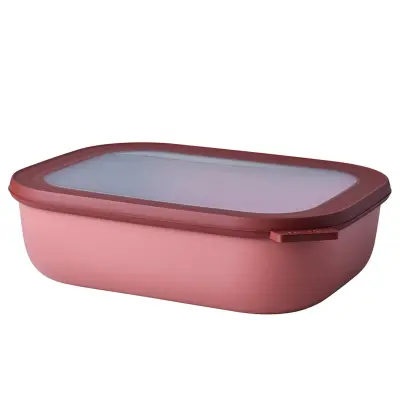 Cirqula posoda za shranjevanje 2l / 25x20x7cm / bordo / plastika pp, tpe