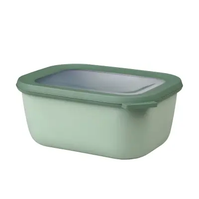 Cirqula posoda za shranjevanje 1,5l / 21x16x9cm / zelena / plastika pp, tpe