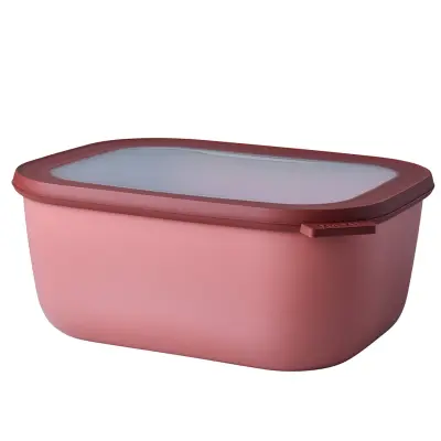 Cirqula posoda za shranjevanje 3l / 25x20x10,5cm / bordo / plastika pp, tpe