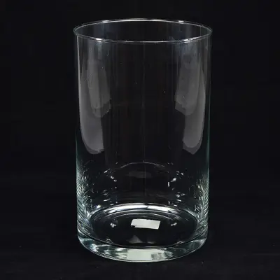 Vaza 19xh30cm / cilinder / steklo