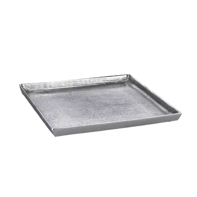Okrasni pladenj Metal 25x25cm / kvadraten / več barv / kovina
