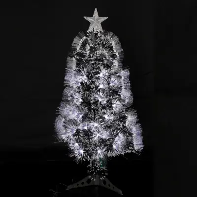 Novoletna smreka z optičnimi vlakni Colfosco 45xh90cm / več barv+bela / plastika