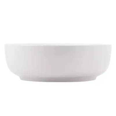 Servirna skleda Contemporary 30xh9,5cm / bela / porcelan