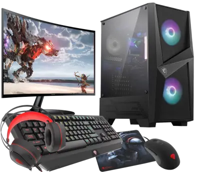 VIST KIT Ryzen 5 3600 RTX 3050 16GB SSD 1TB WIFI W11 LCD 24''