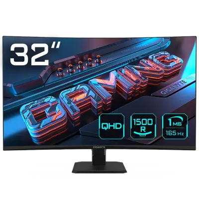 GS32QC 31.5/VA 1500R/165HZ/QHD Gaming monitor Gigabyte 2xHDMI/DP/ukrivljen