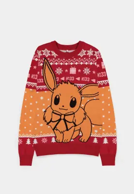 DIFUZED POKEMON - EEVEE božični pulover - S