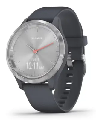 SmartWatch Garmin Vivomove 3S Sport Plata Grafito/Azul