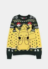 DIFUZED POKEMON - PIKACHU božični pulover - XS
