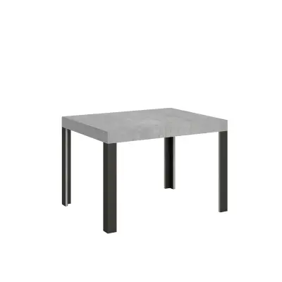 ITAMOBY Linea (70x110/194 cm) - siva, barva nog: antracit - raztegljiva jedilna miza