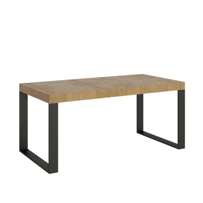 ITAMOBY Tecno (90x180/284 cm) - hrast, barva nog: antracit - raztegljiva jedilna miza