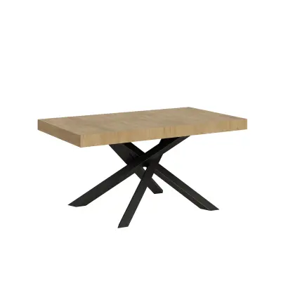 ITAMOBY Volantis (90x160/264 cm) - hrast, barva nog: antracit - raztegljiva jedilna miza