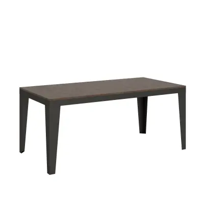 ITAMOBY Flame Evolution (90x180/440 cm) - oreh, barva nog: antracit - raztegljiva jedilna miza