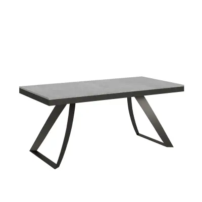 ITAMOBY Proxy Evolution (90x180/284 cm) - siva, barva nog: antracit - raztegljiva jedilna miza