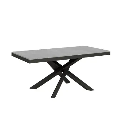 ITAMOBY Volantis Evolution (90x180/284 cm) - siva, barva nog: antracit - raztegljiva jedilna miza