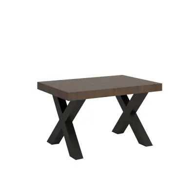 ITAMOBY Traffic (90x130/234 cm) - oreh, barva nog: antracit - raztegljiva jedilna miza