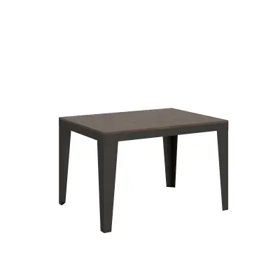 ITAMOBY Flame Evolution (90x120/380 cm) - oreh, barva nog: antracit - raztegljiva jedilna miza