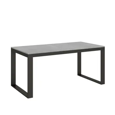 ITAMOBY Tecno Evolution (90x180/284 cm) - siva, barva nog: antracit - raztegljiva jedilna miza