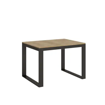 ITAMOBY Tecno Evolution (90x120/224 cm) - hrast, barva nog: antracit - raztegljiva jedilna miza